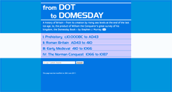 Desktop Screenshot of dot-domesday.me.uk