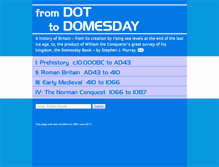 Tablet Screenshot of dot-domesday.me.uk